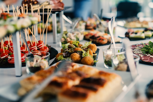 booking a caterer